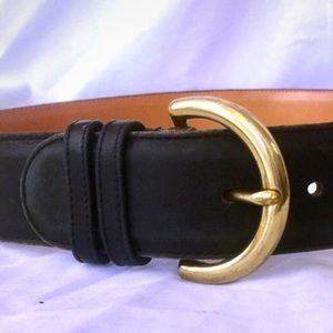 Vintage coach leather belt